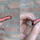 Interior cross section of two cookies
